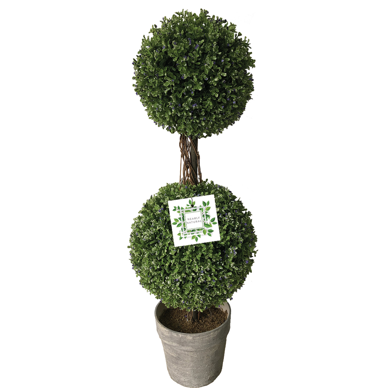 Potted Heather Double Ball (Sold in 2s)