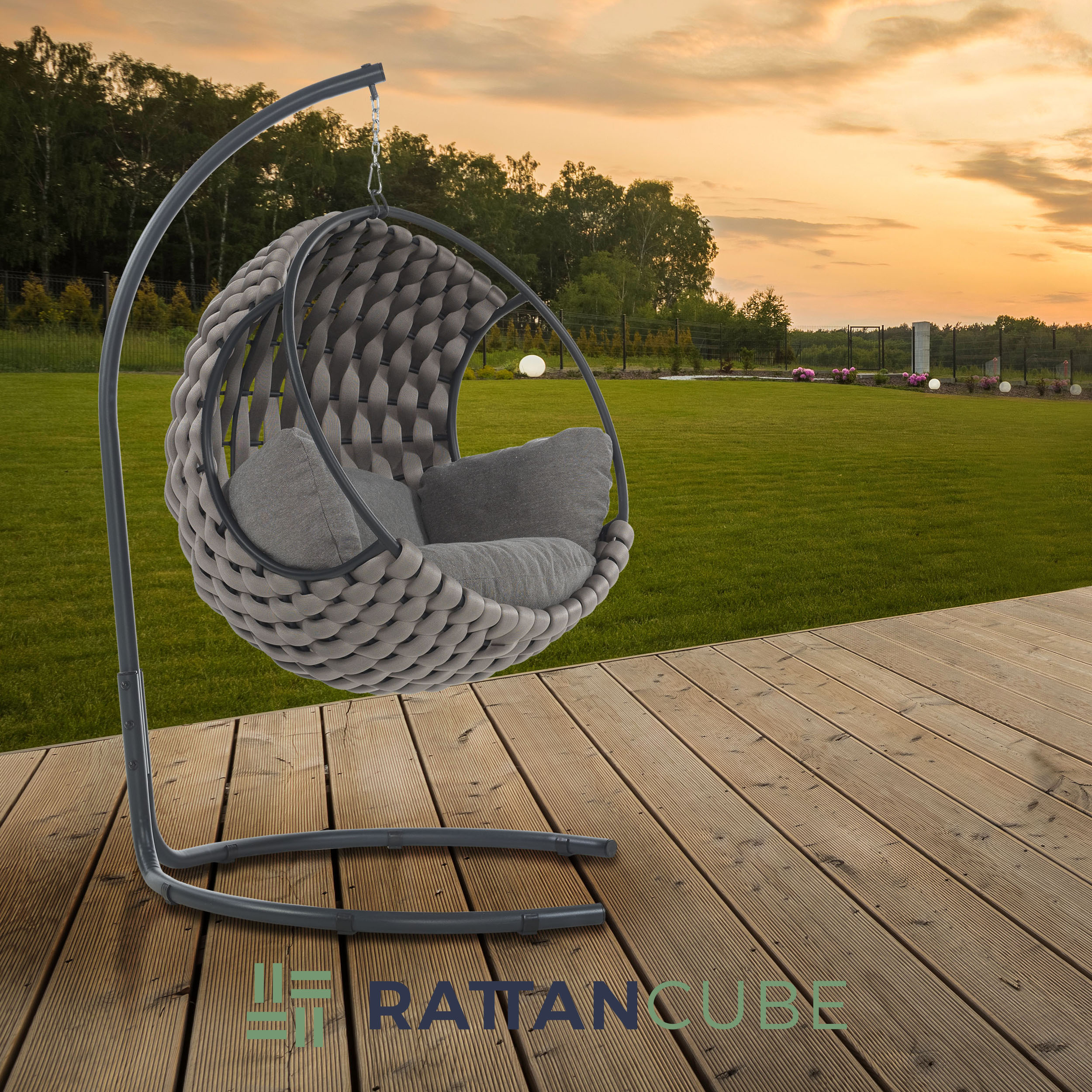 Egg Chair - Apple - Image 2