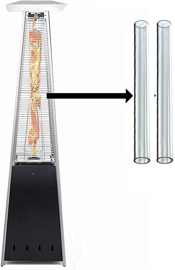 Glass Tube Replacement for Pyramid Gas patio Heater